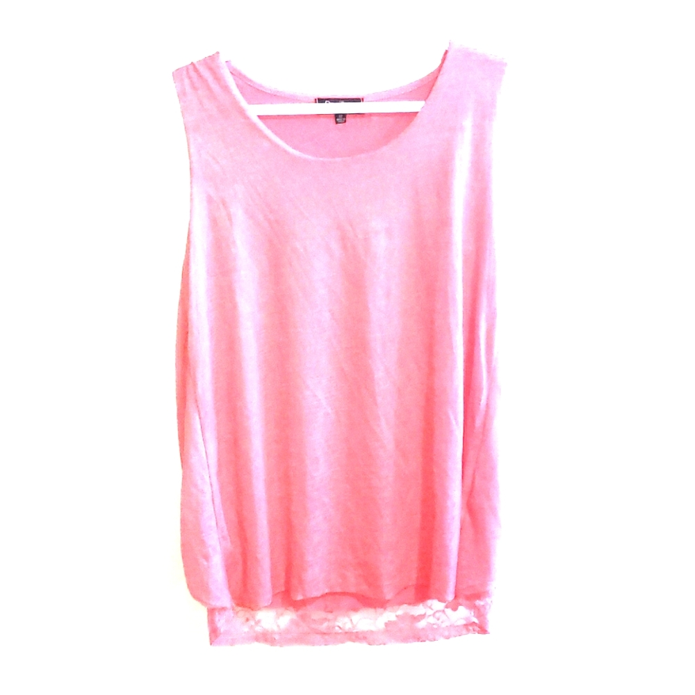 Pink tank top